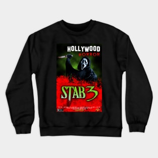 Stab 3: Hollywood Horror Poster Crewneck Sweatshirt